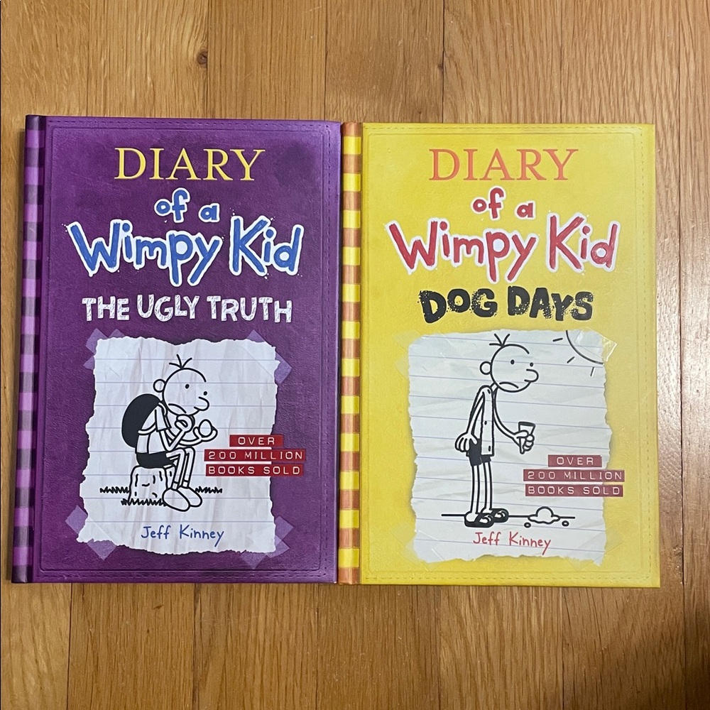 Diary of a Wimpy Kid Book Set Vol 4&5